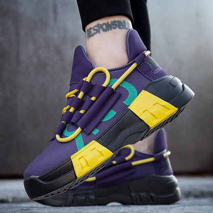 Damen Sneaker Bequem Schnürsystem Stoßdämpfung