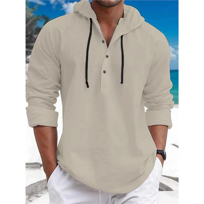 Herren Kapuzenpullover Sportlich Freizeit Modern