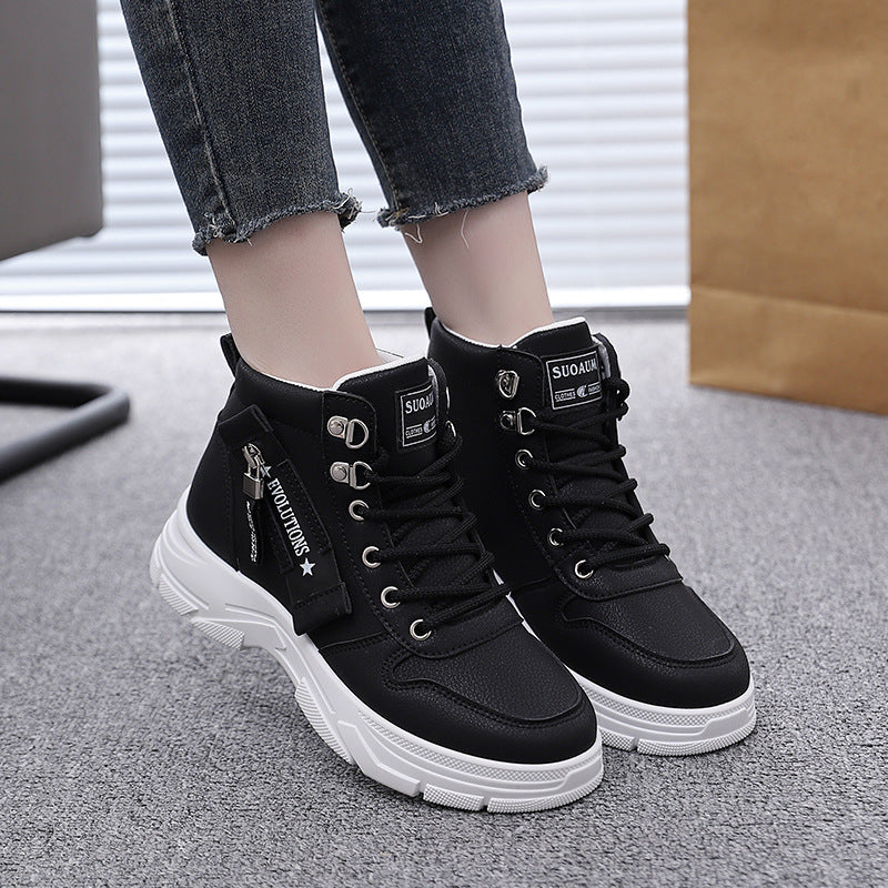 Damen Sneaker High-Top Robust Sportlich Moderne Damen Schuhe