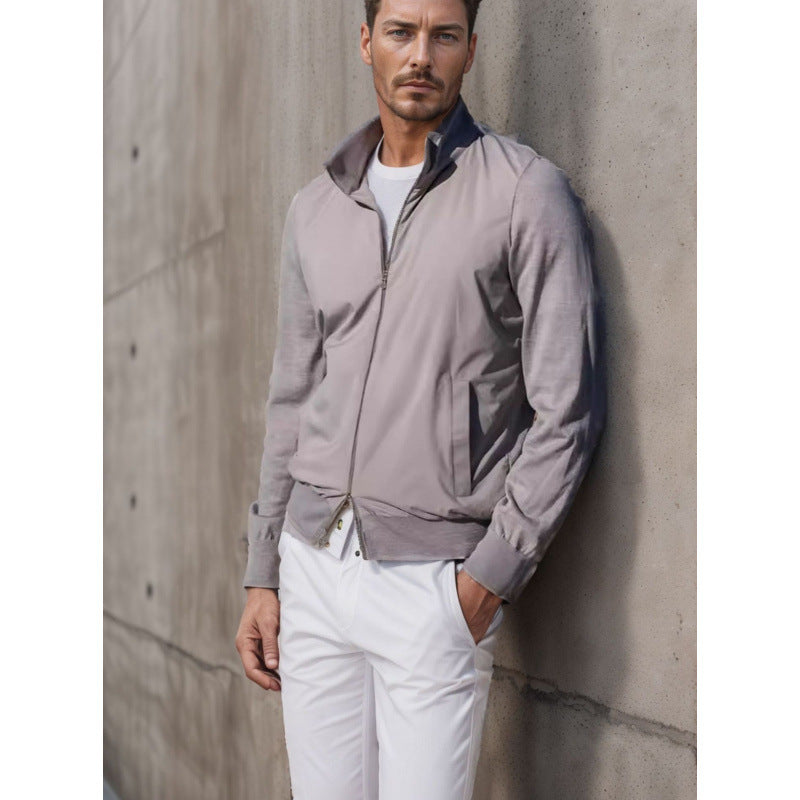 Herren Sportjacke Leicht Modisch Wasserdicht