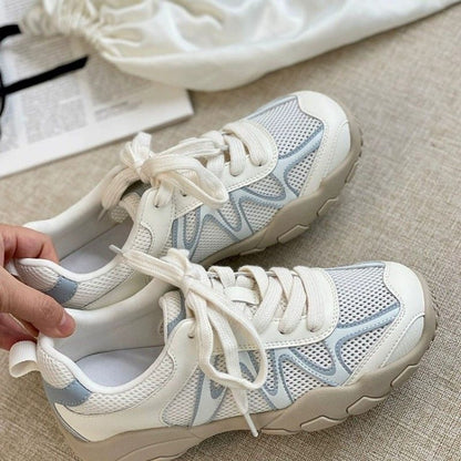 Damen Laufschuhe Atmungsaktiv Mesh Leicht Mit Dämpfung