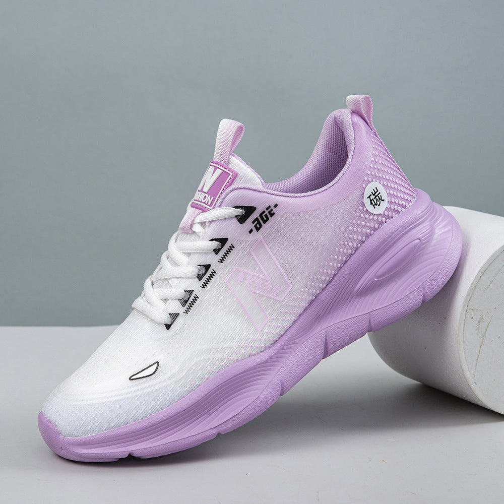 Damen Sportschuhe Leicht Atmungsaktiv Fitness Sneaker