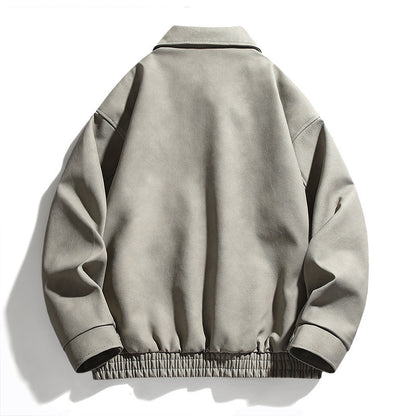 Herren Outdoor Jacke Lässig mit Taschen Elastisch