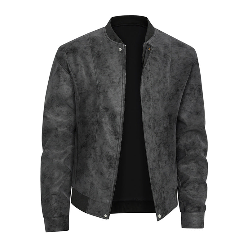 Lederjacke Herren Vintage Retro Stil Lederjacke - BerlinGlamour