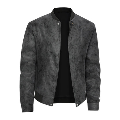 Lederjacke Herren Vintage Retro Stil Lederjacke - BerlinGlamour