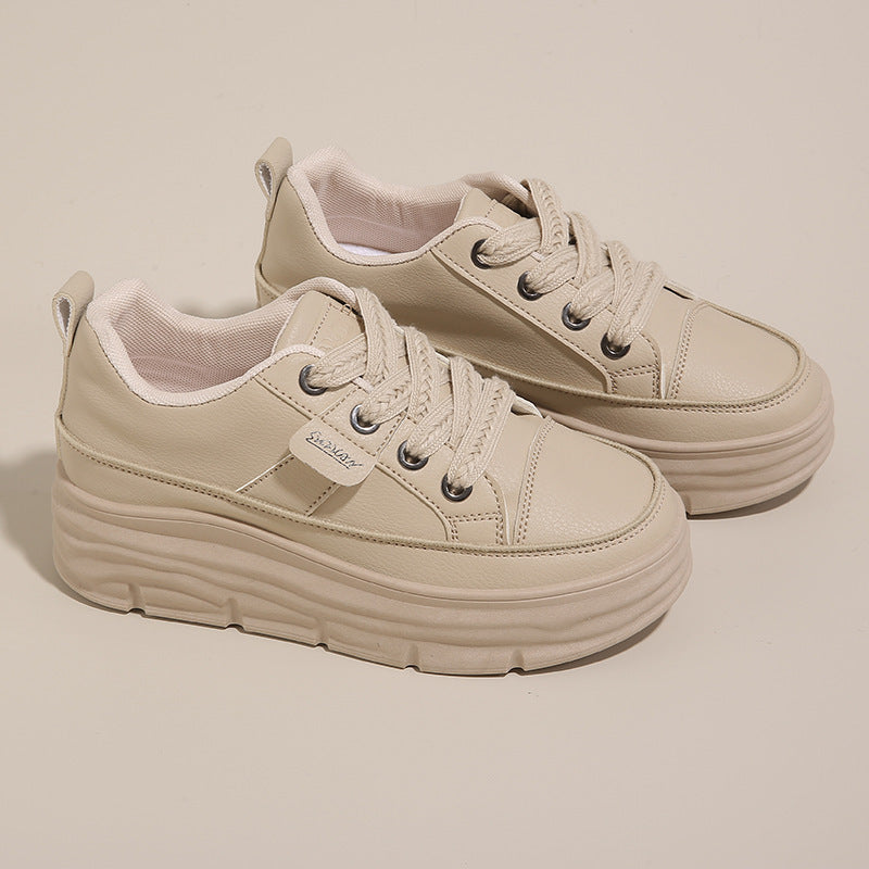 Damen Sneaker Plateau Komfort Atmungsaktiv Sportlich - BerlinGlamour