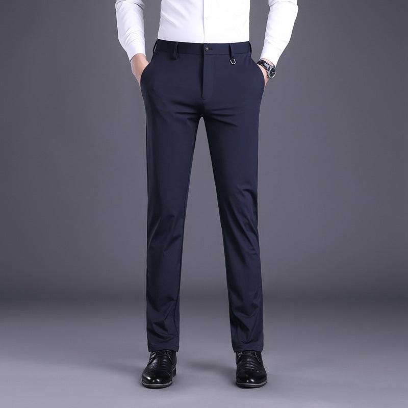 Herren Businesshose Slim Fit Atmungsaktiv Elegant