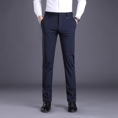 Herren Businesshose Slim Fit Atmungsaktiv Elegant