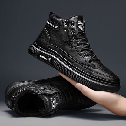 Damen Sneaker Hochgeschnittene Warm Isoliert Rutschfest