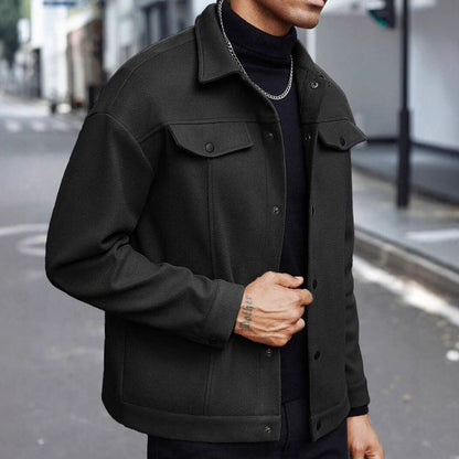 Herren Freizeitjacke Lässig Modern Berlin Style