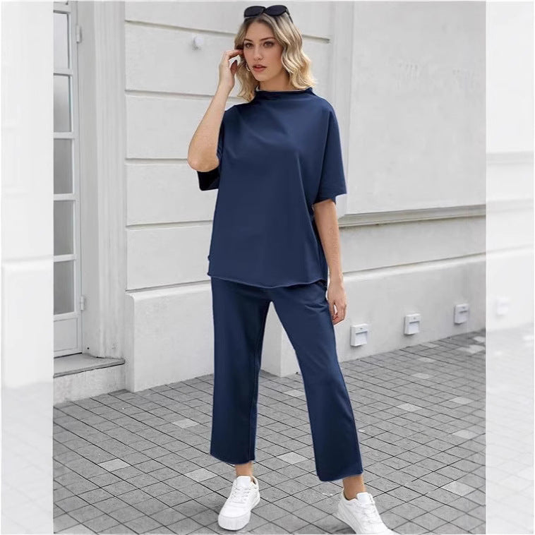 Damen Lounge Set Baumwoll gemütlich - BerlinGlamour