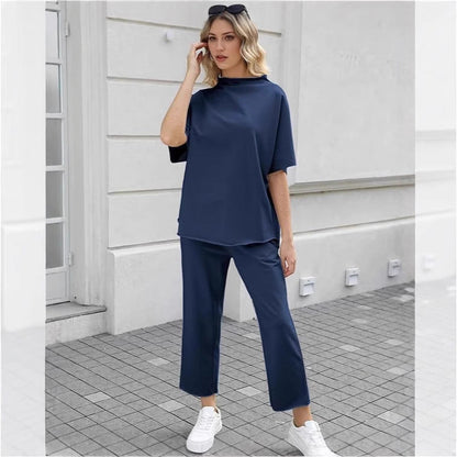 Damen Lounge Set Baumwoll gemütlich - BerlinGlamour