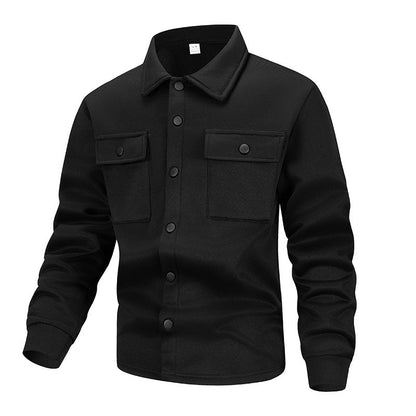 Herren Freizeitjacke Modern Mit Brusttaschen Schnitt