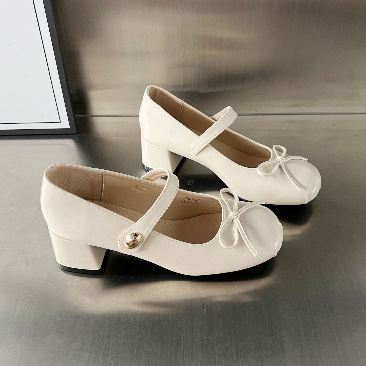 Damen Ballerinas Elegante Riemen Schleifen Schuhe