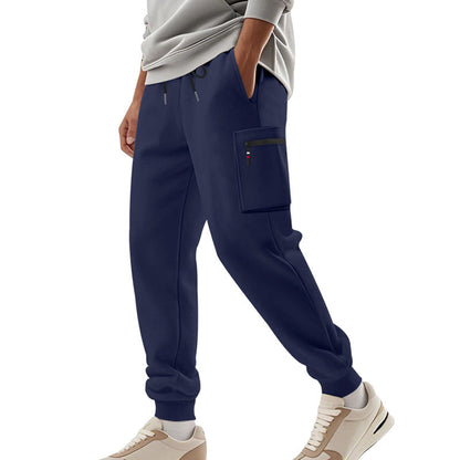 Herren Cargo-Hose Sportlich Mit Elastischem Bund