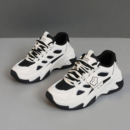 Damen Sneakers Sportlich Atmungsaktiv Komfort Sohle