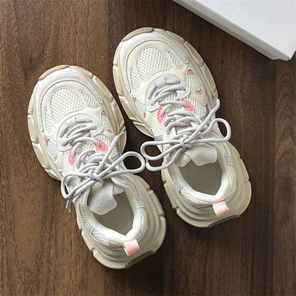 Damen Sneaker Sport Mesh atmungsaktiv Laufschuhe bequem