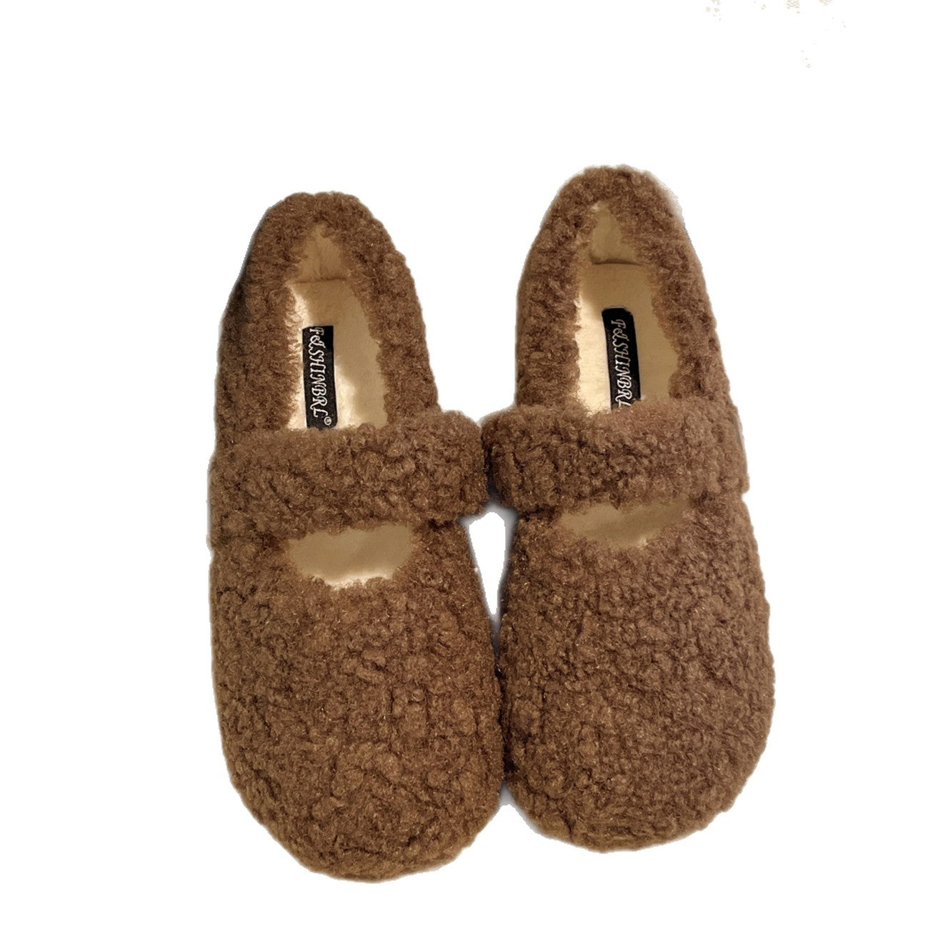 Damen Hausschuhe Flauschig Warm mit Elastikband