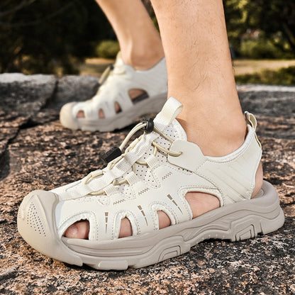 Damen Outdoor-Sandalen Bequem Wandersandalen Sommer