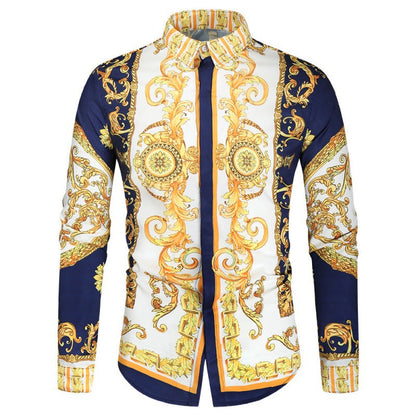 Herren Hemd Barockmuster Luxus Berlin Modern
