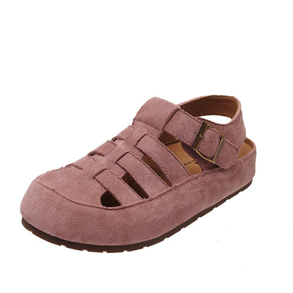 Damen Clogs Bequem atmungsaktiv mit Riemchen