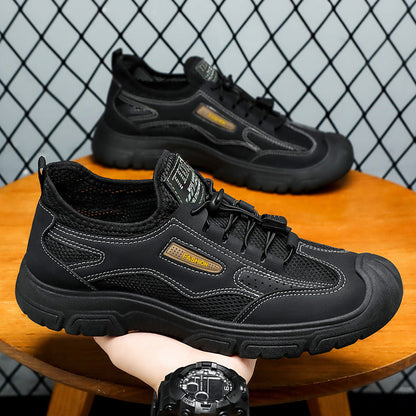 Damen Sport Sneaker Atmungsaktiv Rutschfest Weiß