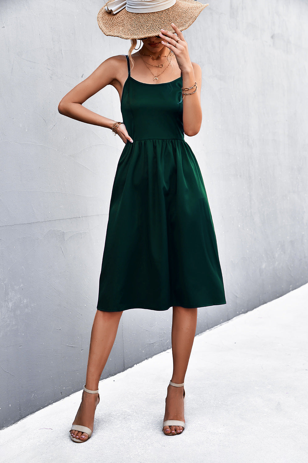 Damen Kleid Freizeit Sommerkleid Berlin Style