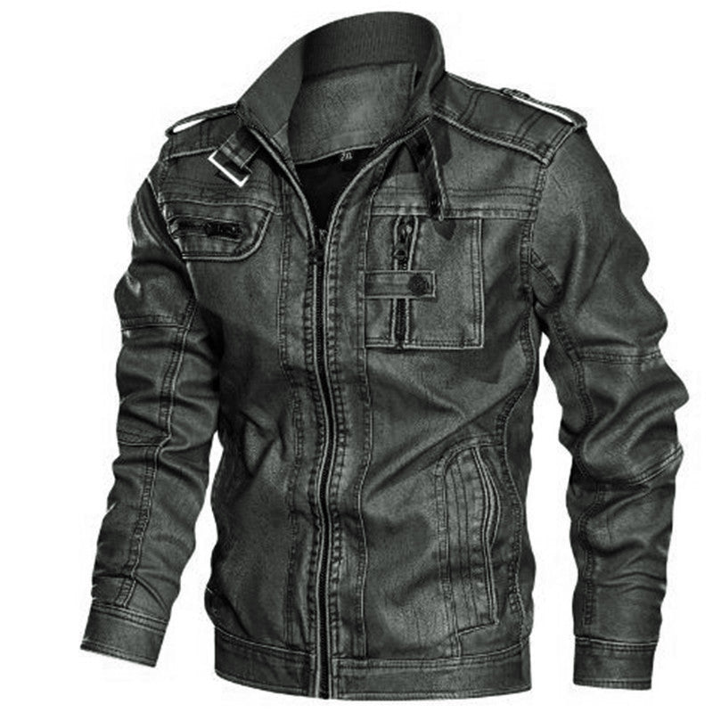Herren Jacke Modern Mit Vielen Taschen Trendig - BerlinGlamour