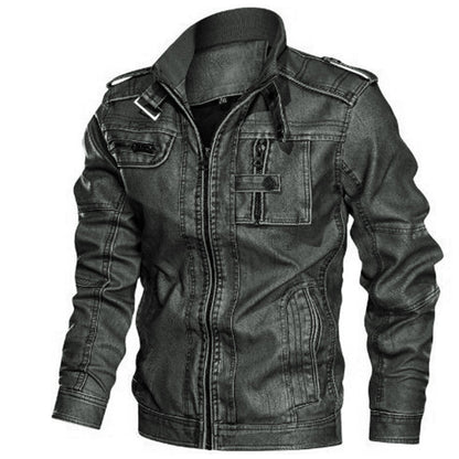 Herren Jacke Modern Mit Vielen Taschen Trendig - BerlinGlamour