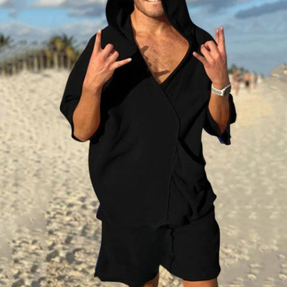 Herren Hoodie Lässig Mit Taschen Sportlich Modern