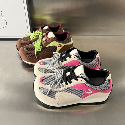 Damen Laufschuhe Sportlich Atmungsaktiv mit Rutschfester Sohle