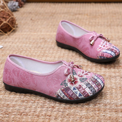 Damen Hausschuhe Florales Design Elegante Heidi Schuhe