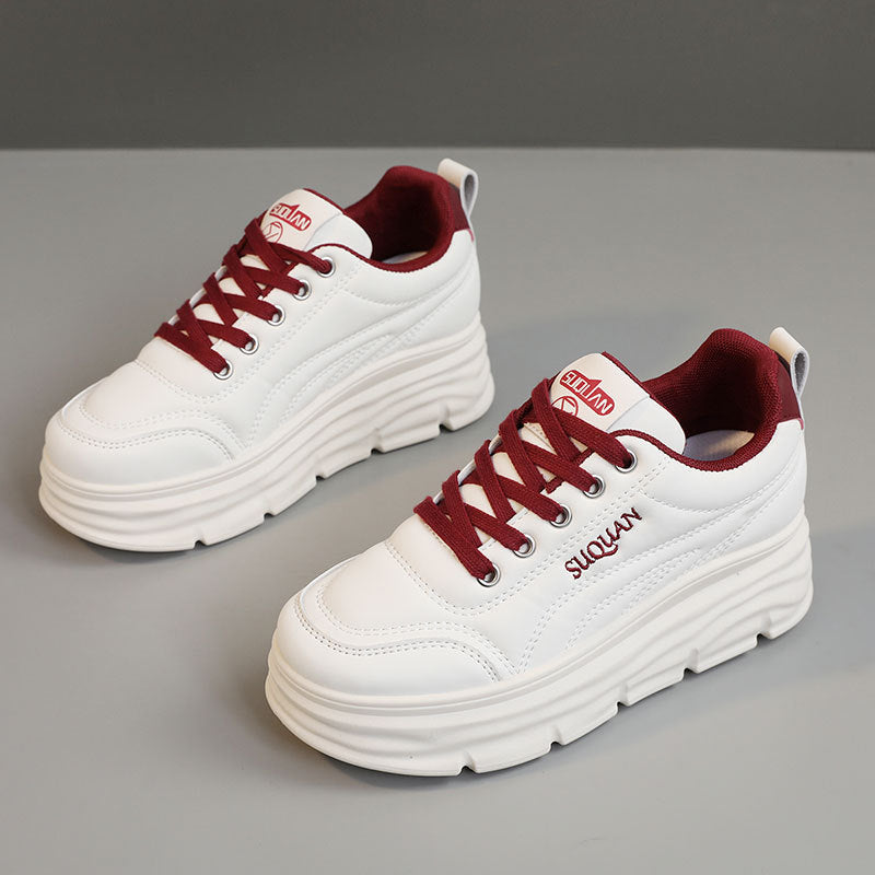 Damen Sneaker Komfort Plattformsohle Modisch Heidi