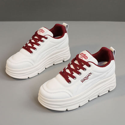 Damen Sneaker Komfort Plattformsohle Modisch Heidi