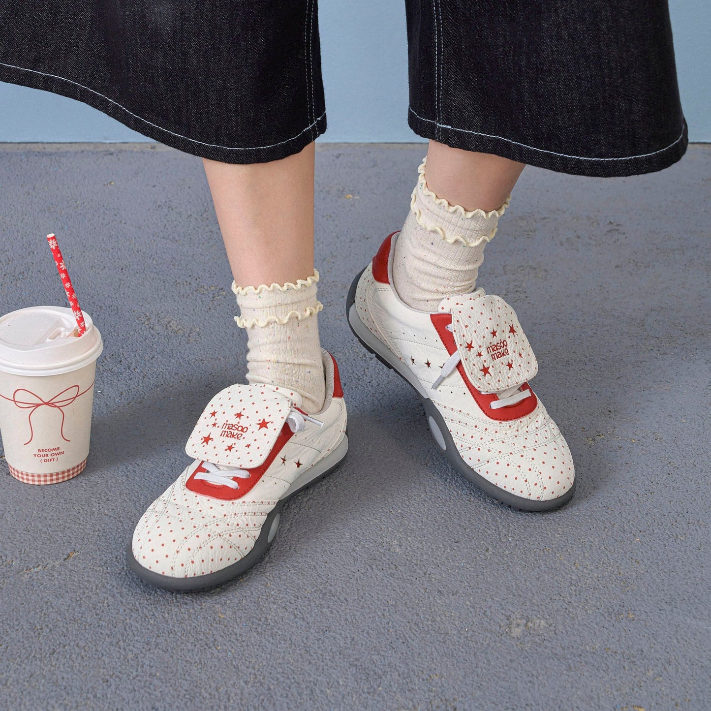 Damen Sneaker Bequem Klettverschluss Atmungsaktiv
