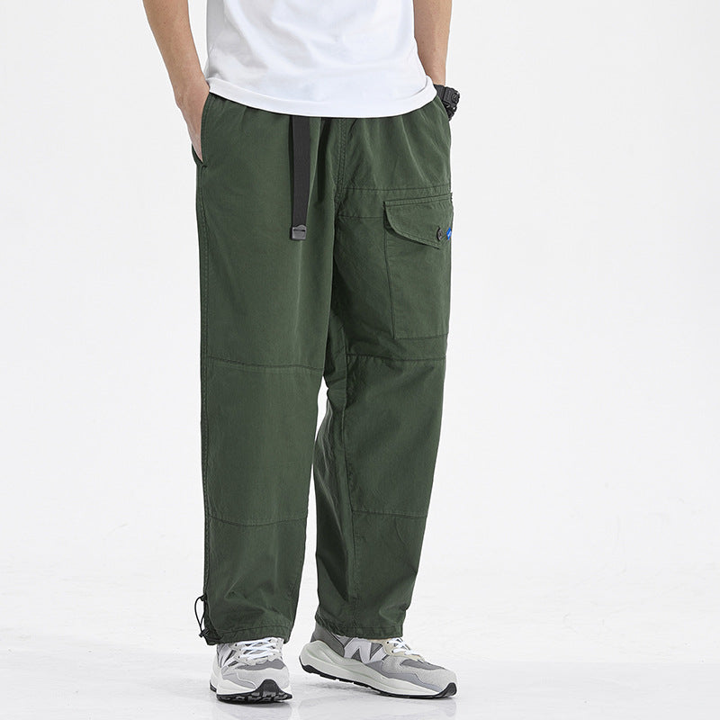 Herren Cargo-Hose Bequem Viel Taschen Elastisch