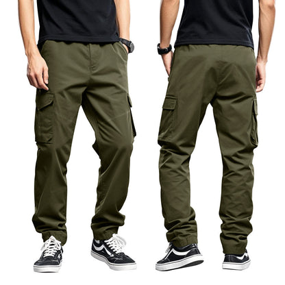Herren Cargo-Hose Vieltaschig Flexibel Bequem