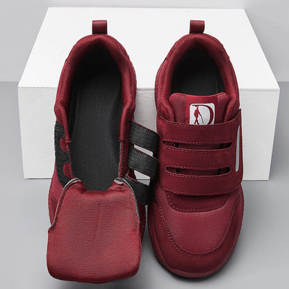 Damen Sportschuhe Bequem Klettverschluss Dämpfende Sohle