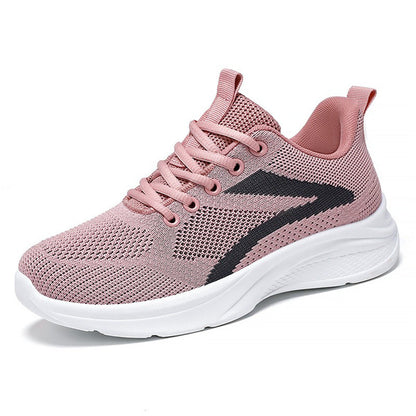 Damen Sneaker Bequem Atmungsaktiv Sportlich Komfortabel
