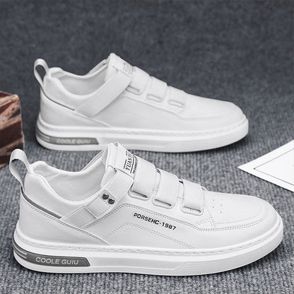 Damen Sneaker Weich Bequem Klettverschluss