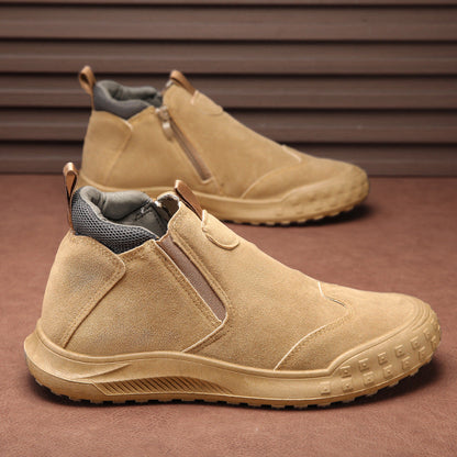 Damen Stiefel Bequem Reißverschluss Modern - BerlinGlamour
