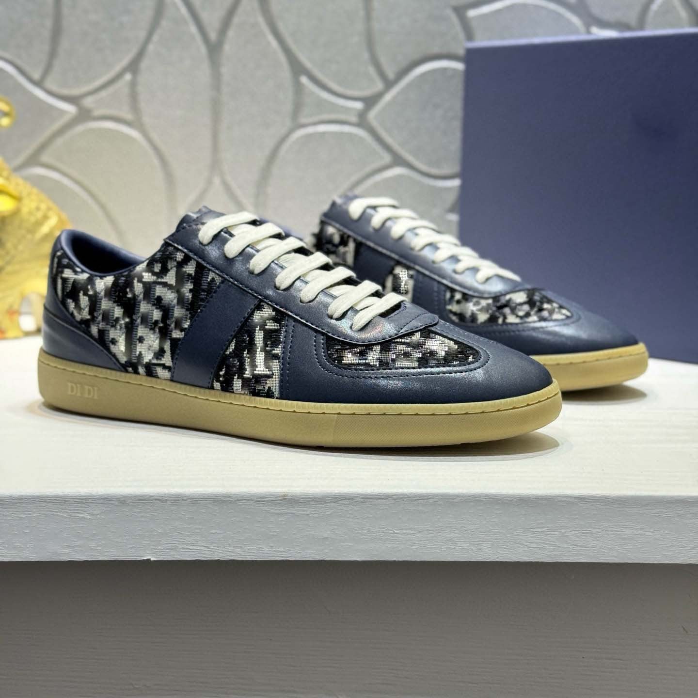 Damen Sneaker Leder Elegantes Design Rutschfest