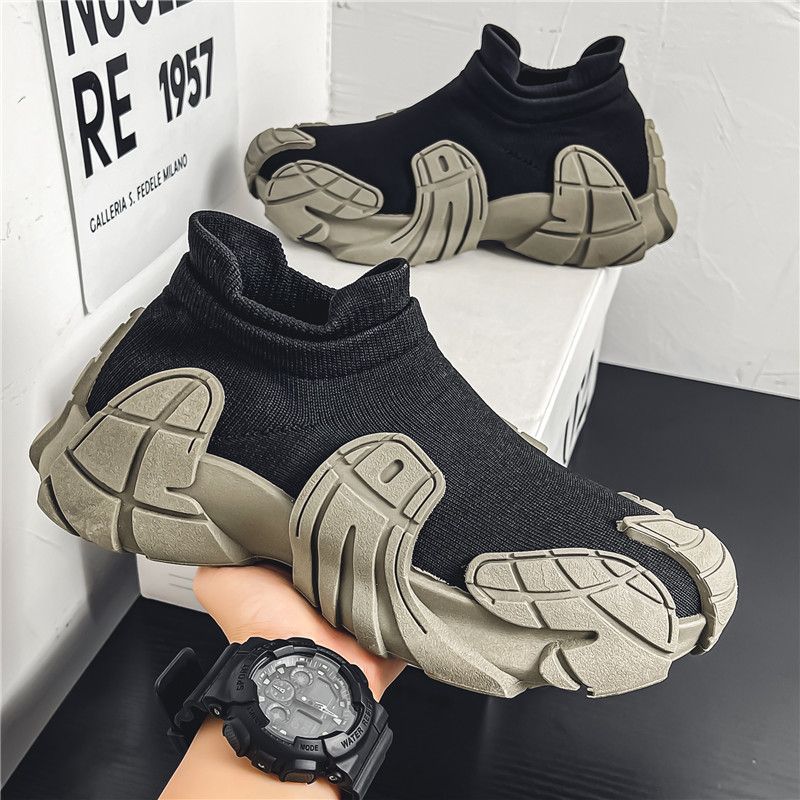 Damen Sockensneaker Bequem Rutschfest Sportlich
