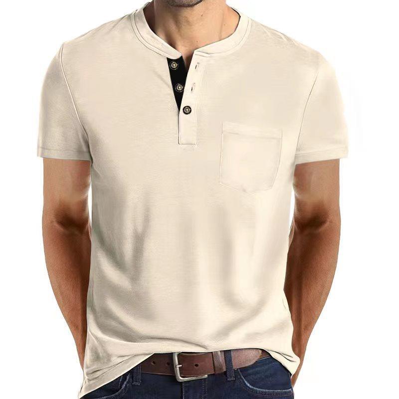 Herren Polohemd Kurzarm mit Brusttasche Modern