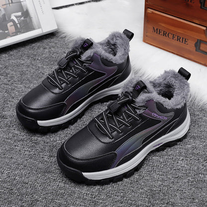 Damen Winter Sneaker Warm isoliert Schnee Schuhe