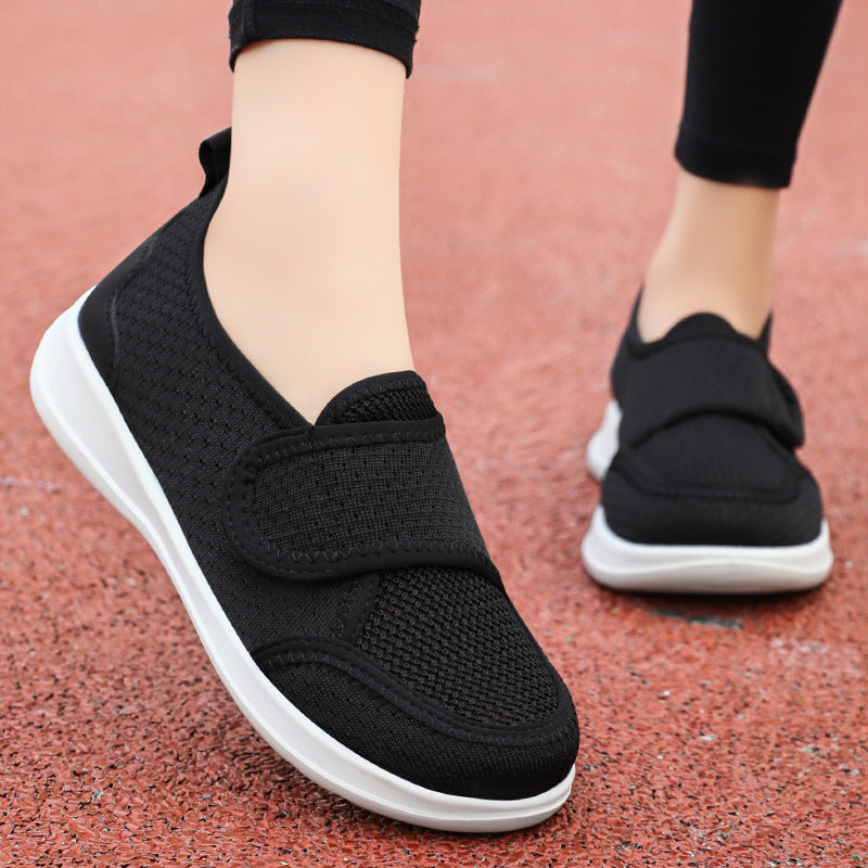 Damen Slip-On Schuhe Atmungsaktiv Freizeit Bequem
