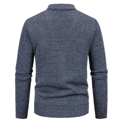 Herren Strickjacke Rautenmuster Elegante Männerjacke