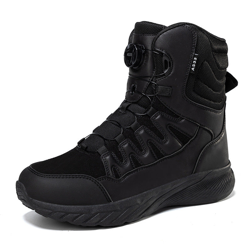 Herren Stiefel High-Tech Schnellschnürsystem Sportlich Waterproof