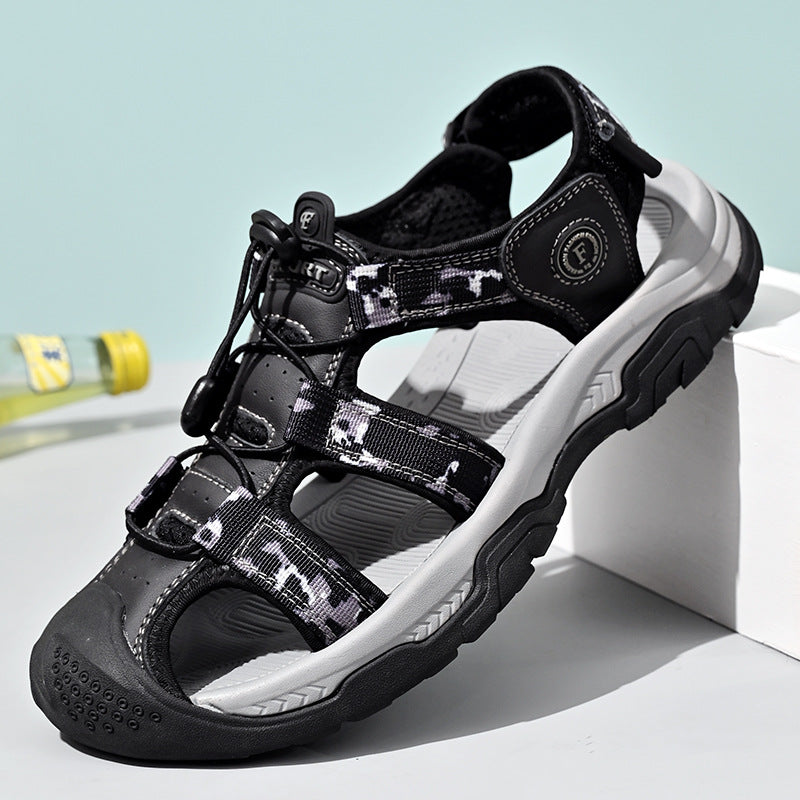 Trekking-Sandalen Damen Sportlich Rutschfest Verstellbar