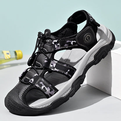 Trekking-Sandalen Damen Sportlich Rutschfest Verstellbar